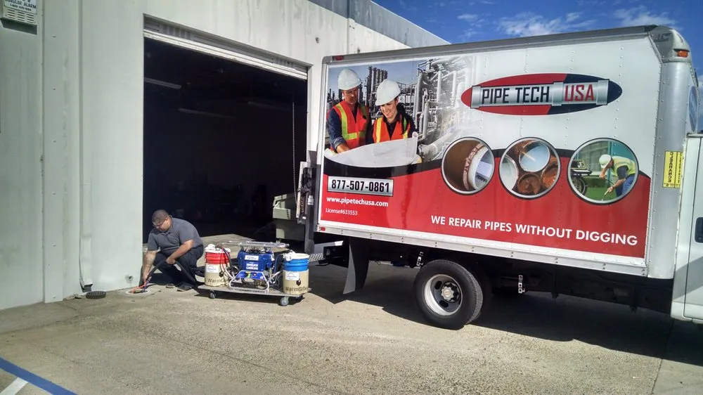 Slide of Pipe Tech USA