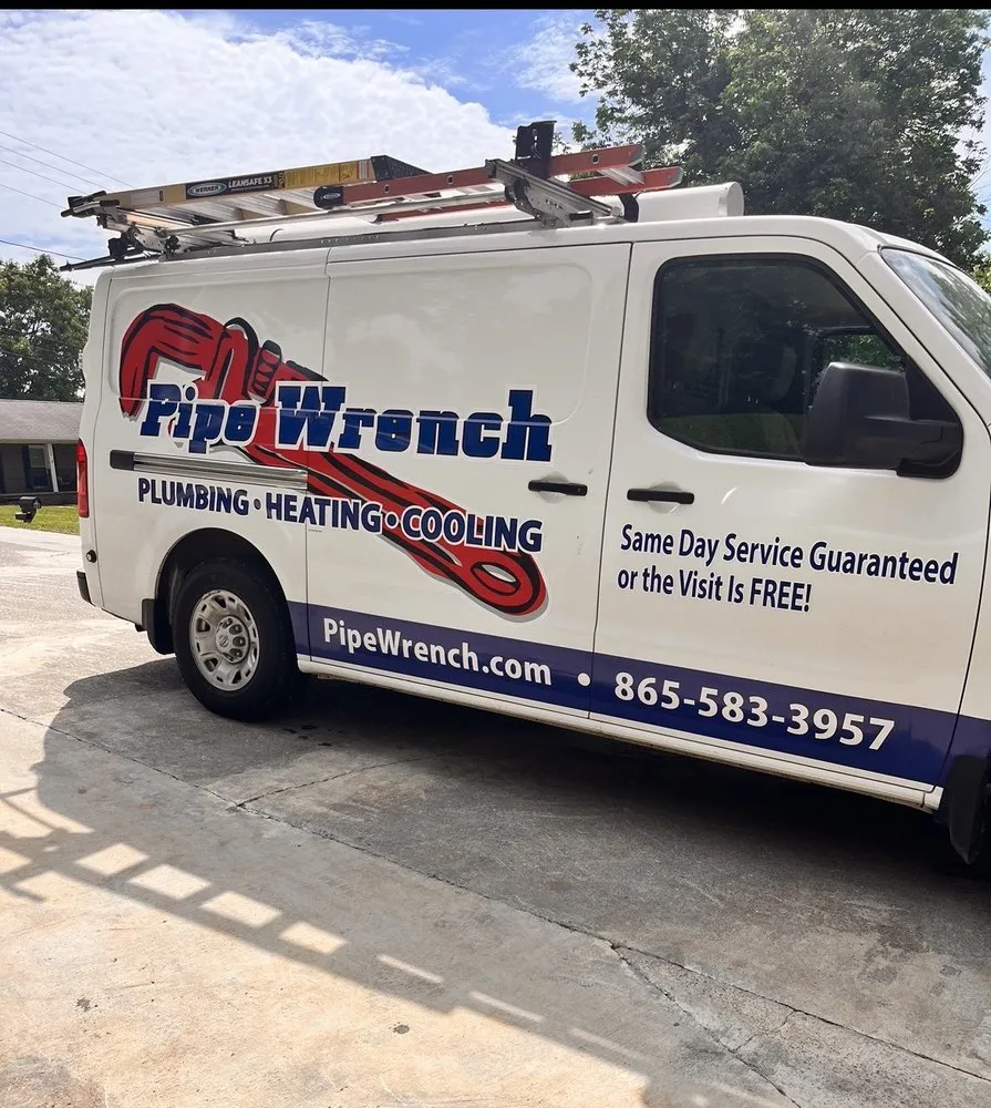 Top-rated emergency plumbing in Knoxville, TN by Pipe Wrench Plumbing, Heating & Cooling