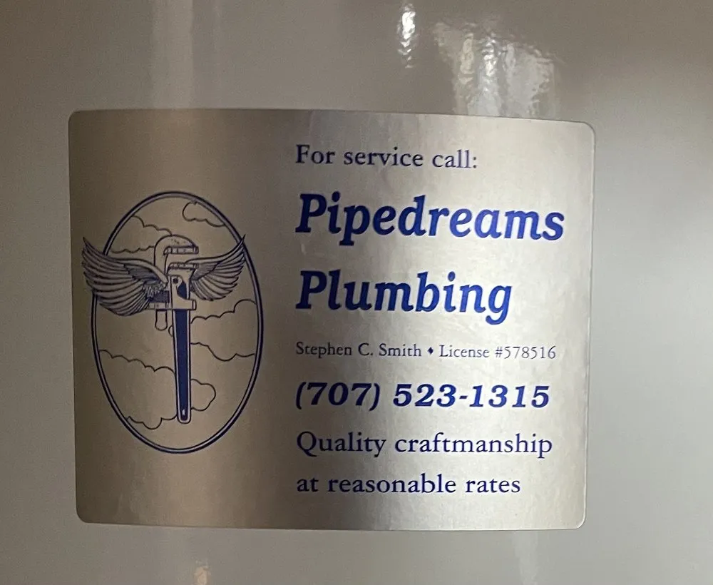 Quality emergency plumbing experts serving Santa Rosa, CA - Pipedreams Plumbing
