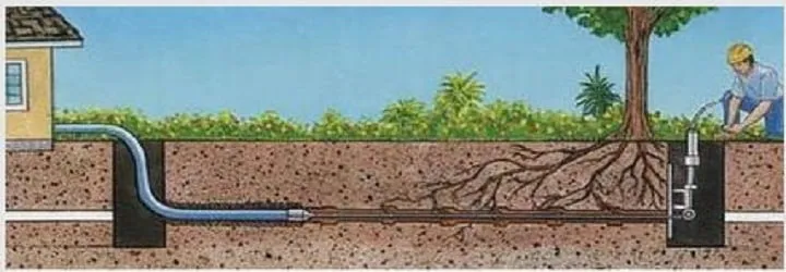 Slide of Pipeline Drain Cleaning