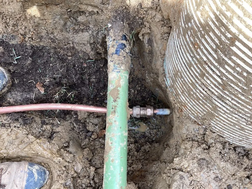 Slide of Pipeline Drain Cleaning