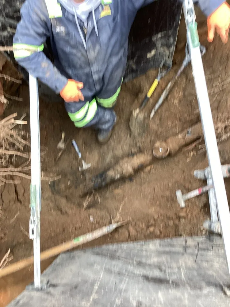 Slide of Pipeline Drain Cleaning