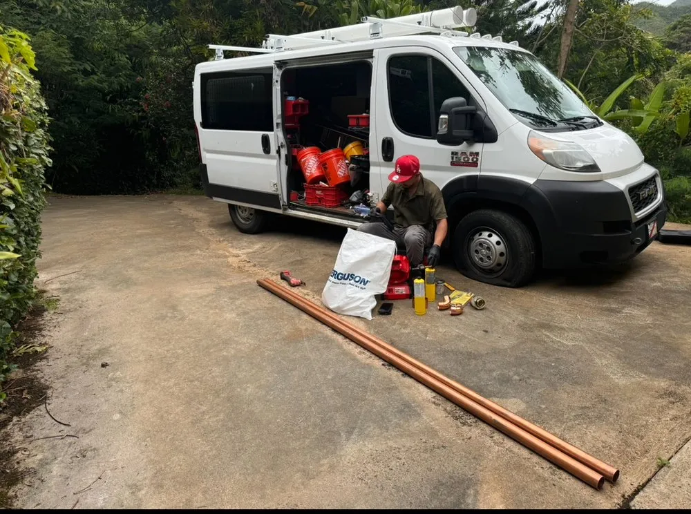 Slide of Pipeline Plumbing Oahu