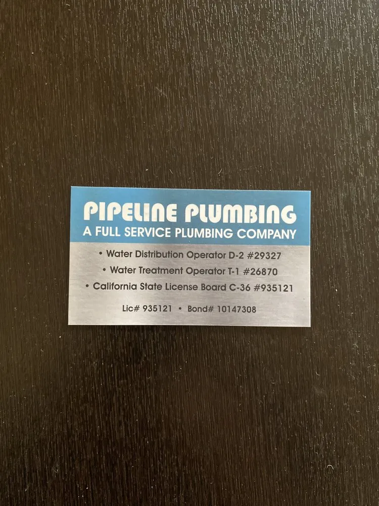 Slide of Pipeline Plumbing Services
