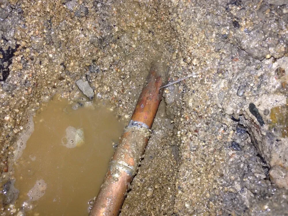 Slide of Pipeline Restoration Plumbing