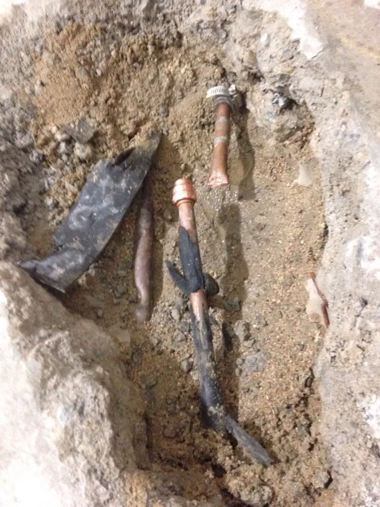 Slide of Pipeline Restoration Plumbing