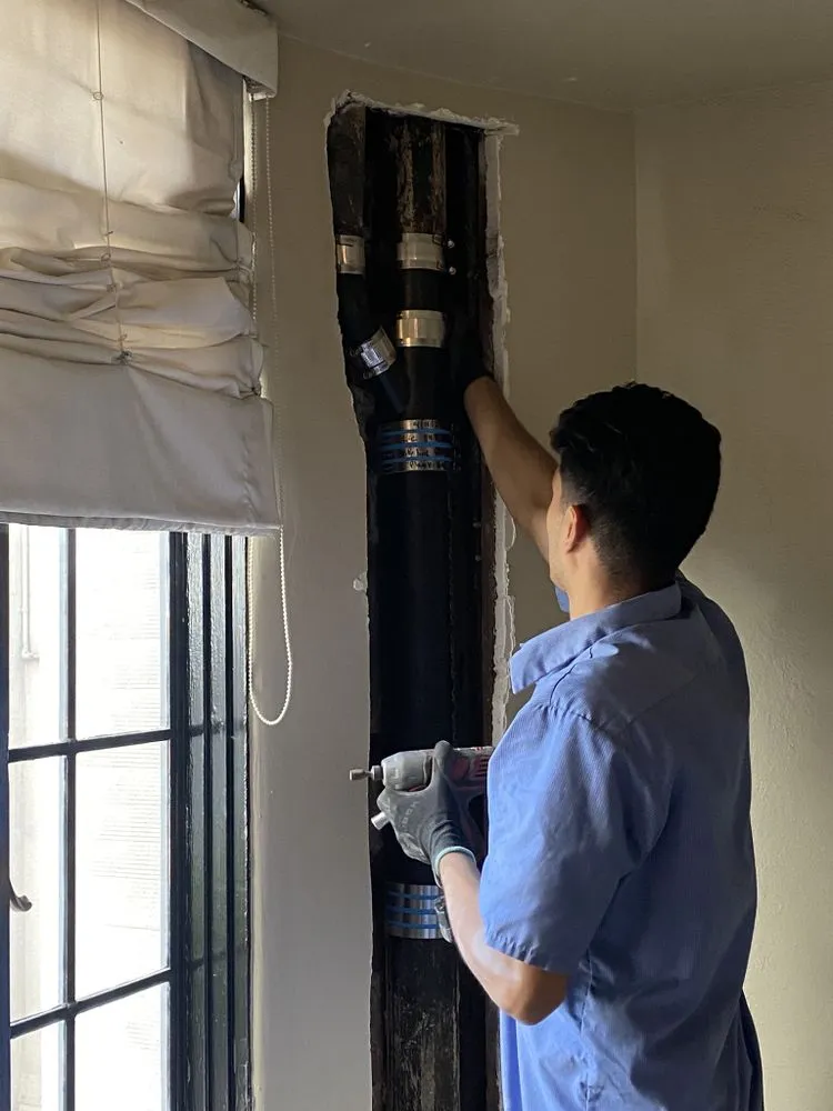 Slide of Pipeline Rooter & Plumbing