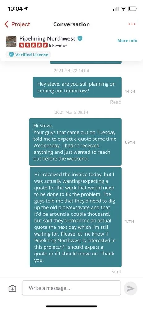 Slide of Pipelining Northwest