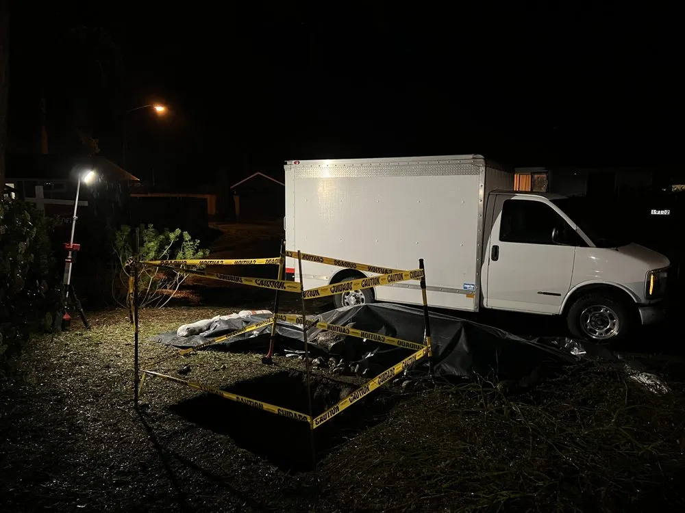 Slide of Pipers Drain Repair