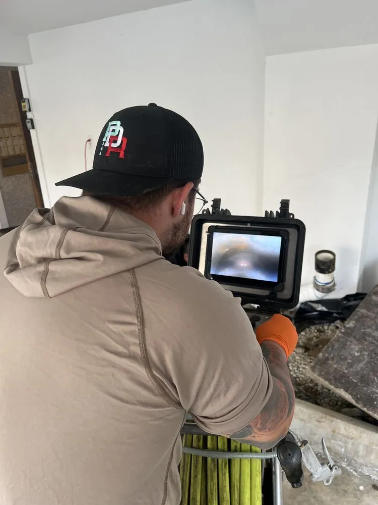 Slide of Pipers Drain Repair