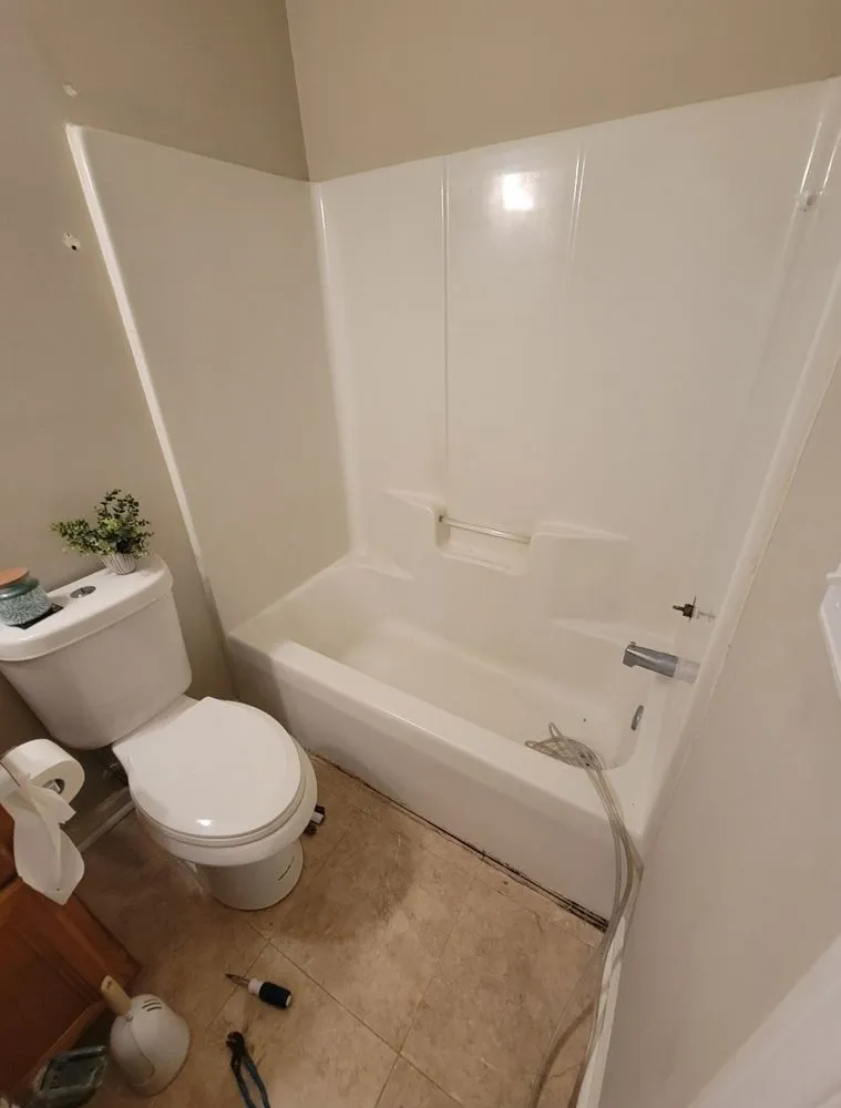 Slide of Pipers plumbing