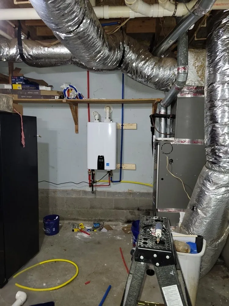 Slide of Pipers plumbing