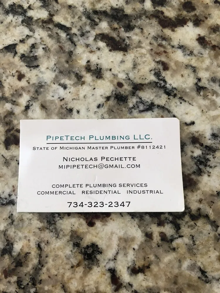 Slide of PipeTech Plumbing