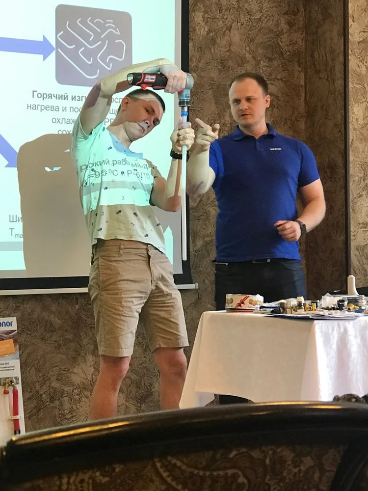 Slide of PipeX Plumbing