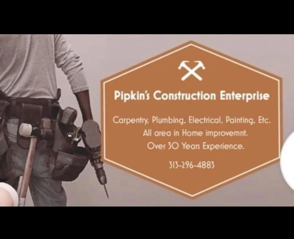 Slide of Pipkin Construction Enterprise