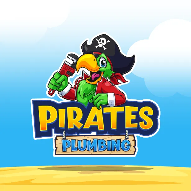 Slide of Pirates Plumbing