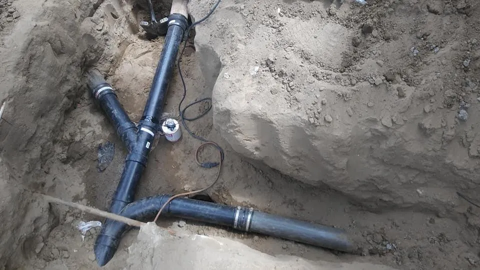 Slide of Pistol Pete’s Plumbing & Rooting