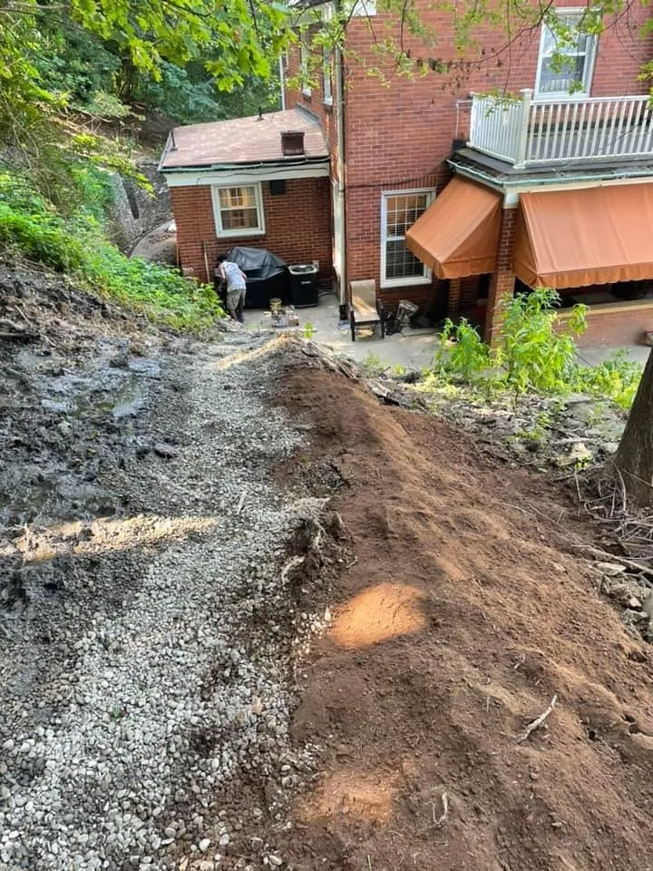 Slide of Pittsburgh French Drains and Excavating