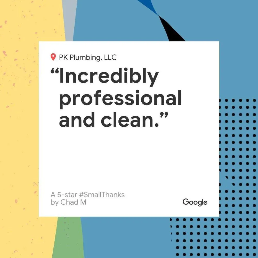 Slide of PK Plumbing