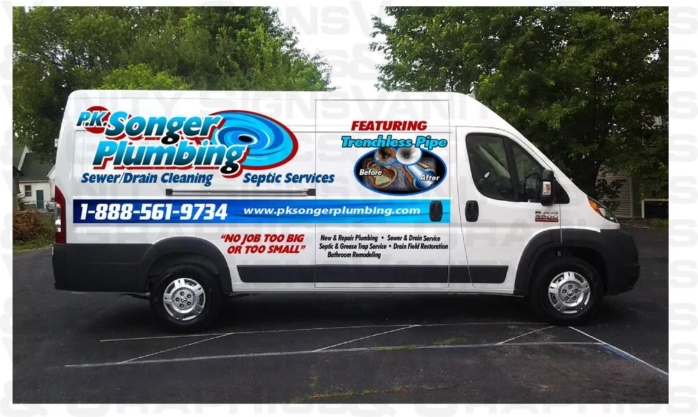 Slide of PK Songer Plumbing