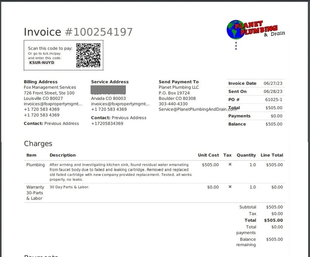 Slide of Planet Plumbing & Drain