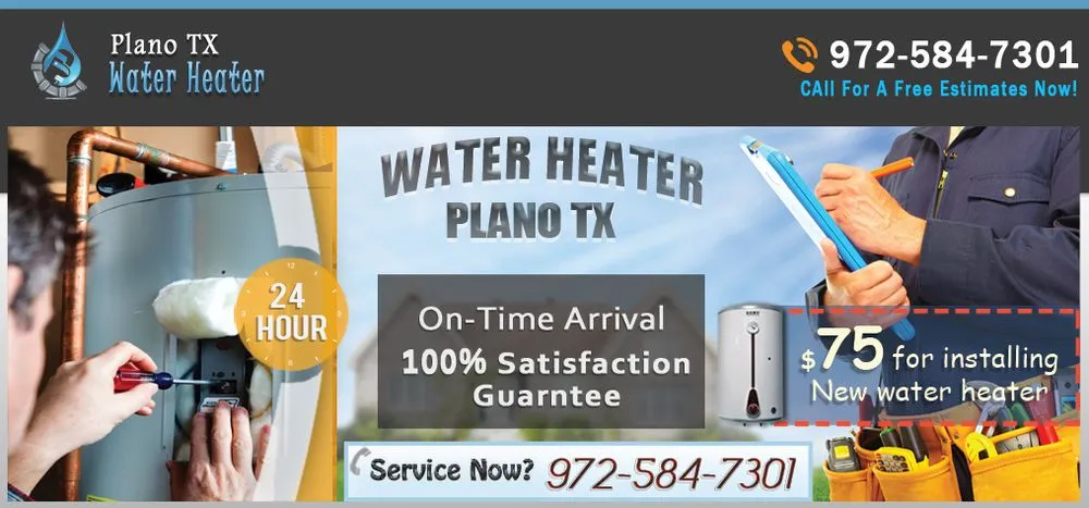 Slide of Plano TX Water Heater