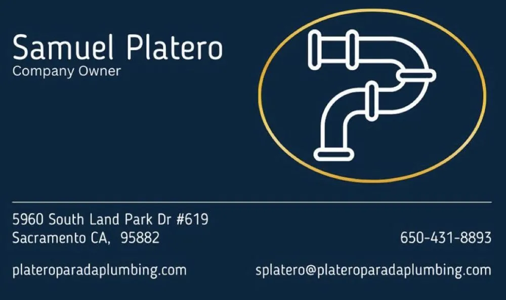 Slide of Platero Parada Plumbing