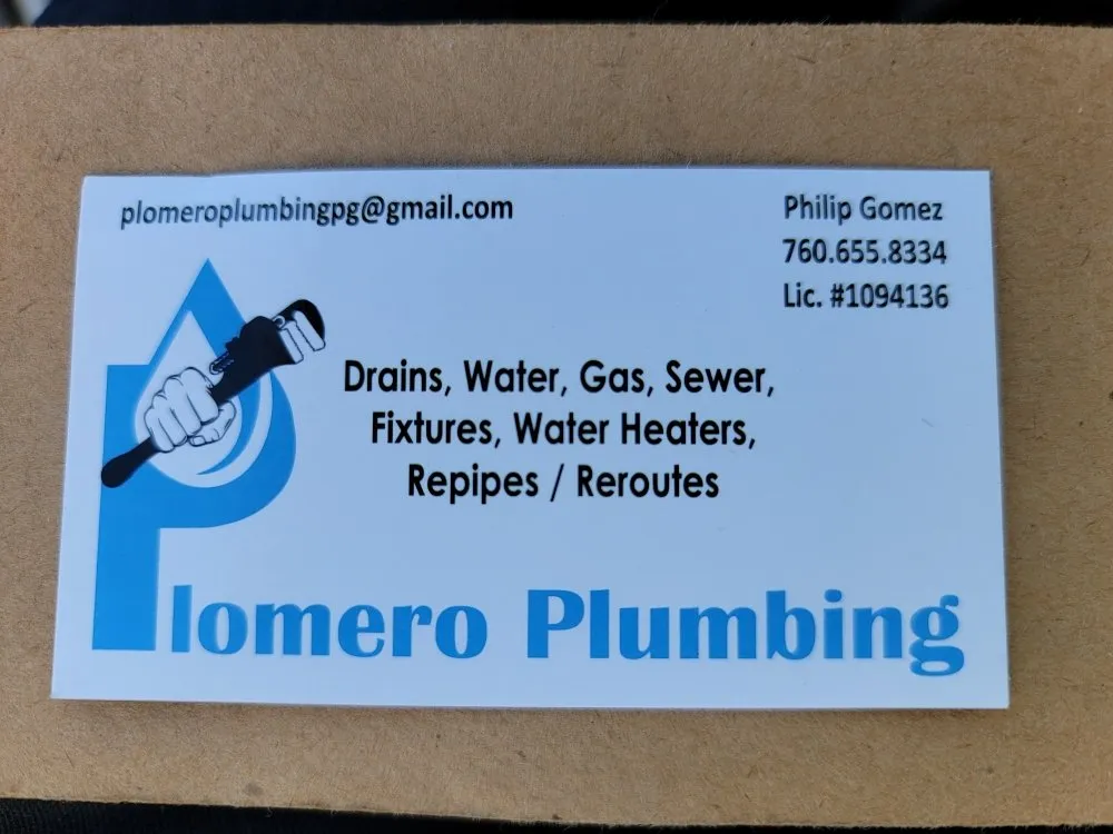 Slide of Plomero Plumbing Pg