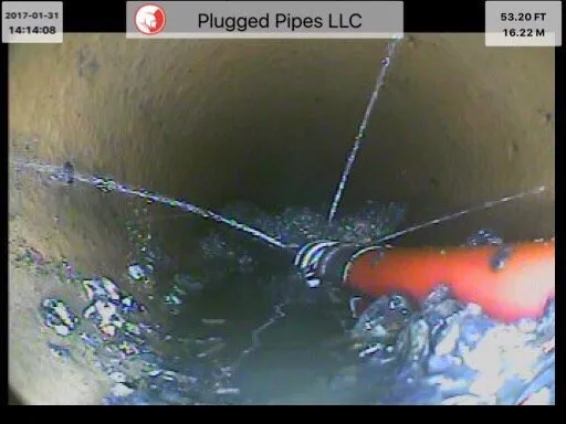 Slide of Plugged Pipes