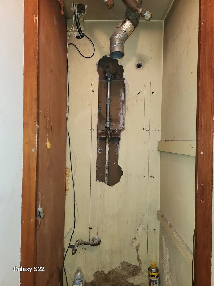 Slide of Plumb Bob Plumbing