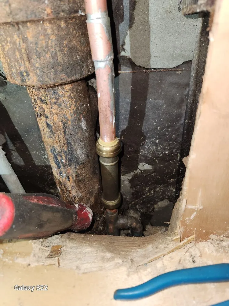 Slide of Plumb Bob Plumbing