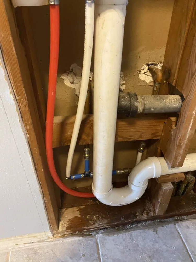 Slide of Plumb Broke Plumbing
