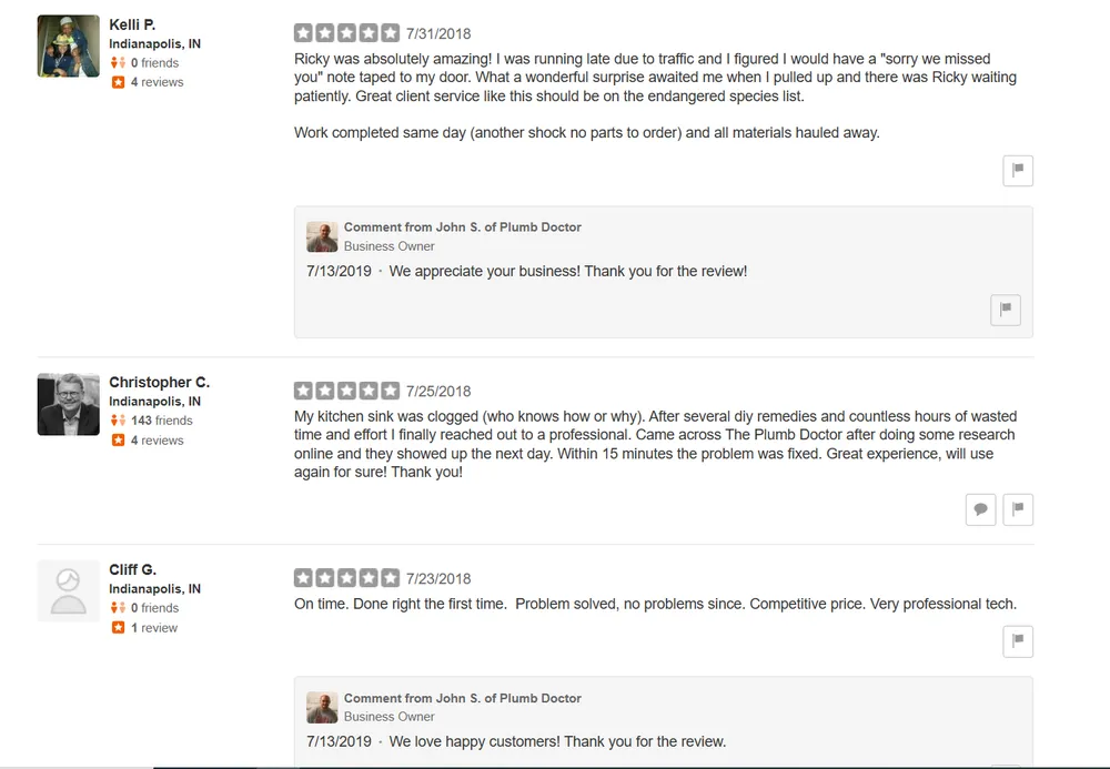 Slide of Plumb Doctor