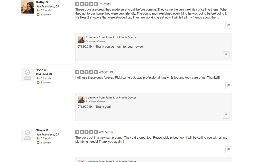 Slide of Plumb Doctor