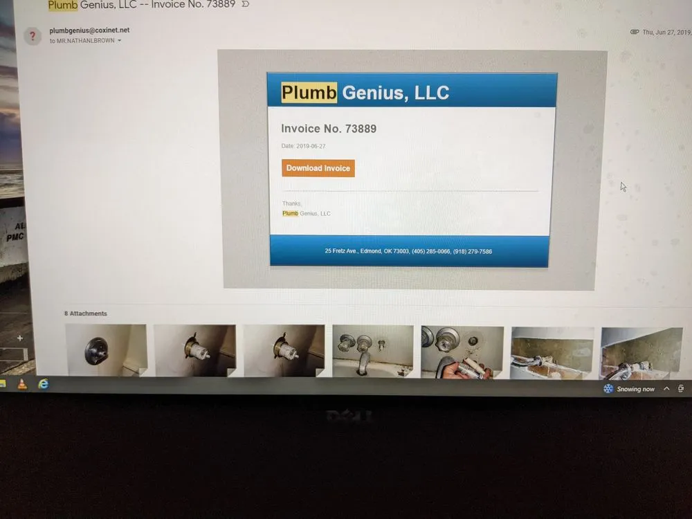 Slide of Plumb Genius