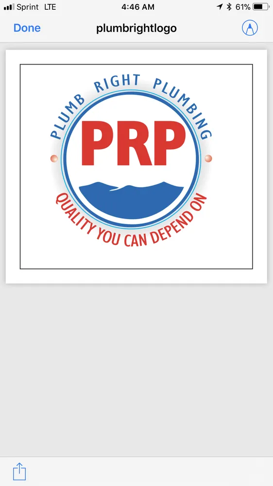 Slide of Plumb Right Plumbing