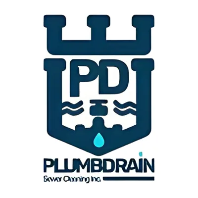 PlumbDrain Sewer Cleaning Logo