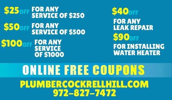 Slide of Plumber Cockrell Hill