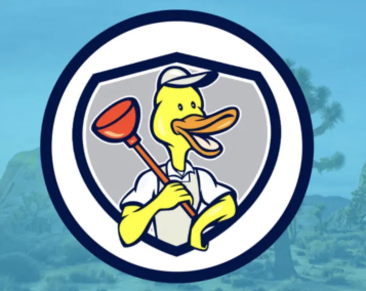 Slide of Plumber Duck