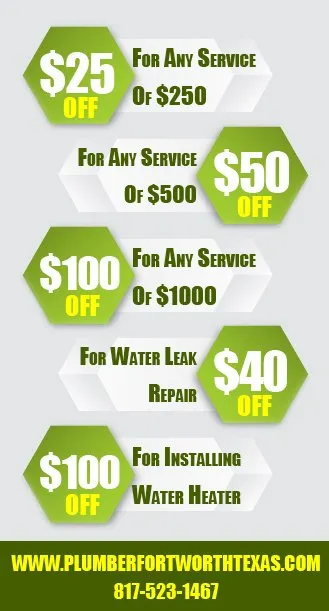 Slide of Plumber Fort Worth Texas