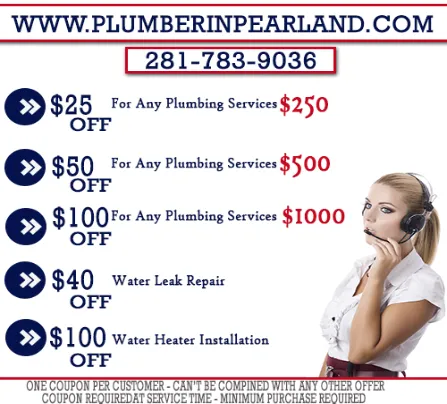 Slide of Plumber in Pearland TX