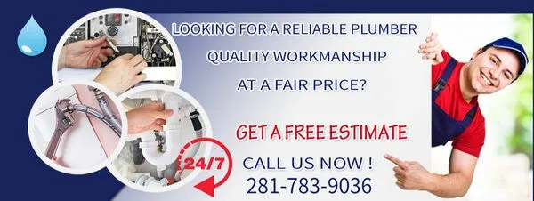 Plumber in Pearland TX Logo