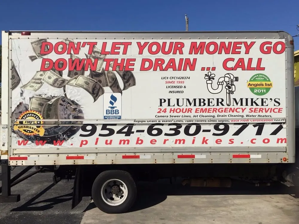 Slide of Plumber Mike's