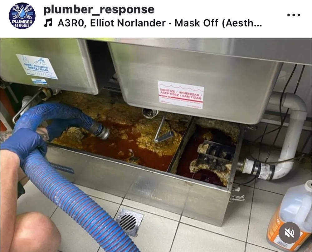 Slide of Plumber Response