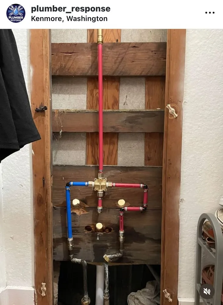 Slide of Plumber Response