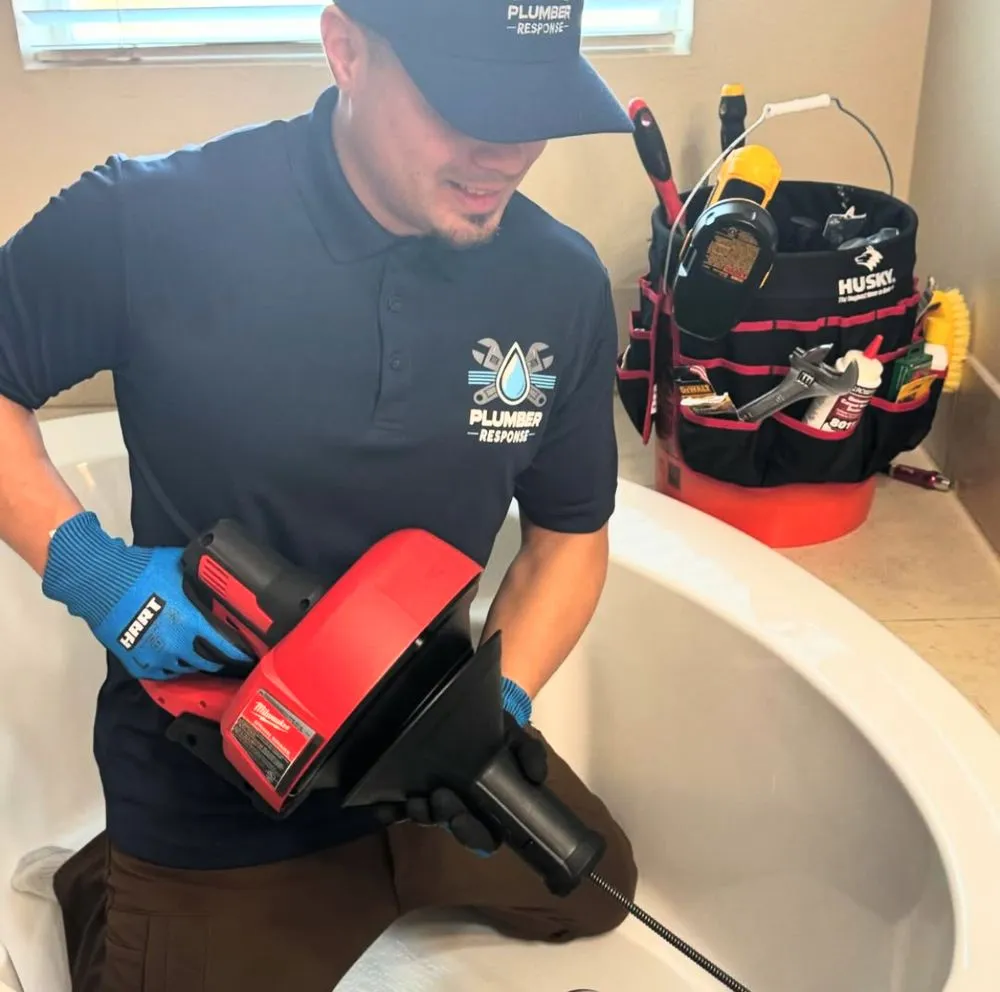 Slide of Plumber Response