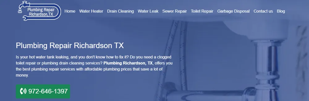 Slide of Plumber Richardson TX
