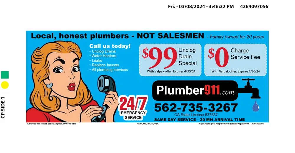 Slide of Plumber911