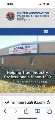 Plumbers & Pipefitters Union Local 99 Logo