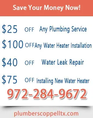 Slide of Plumbers Coppell TX